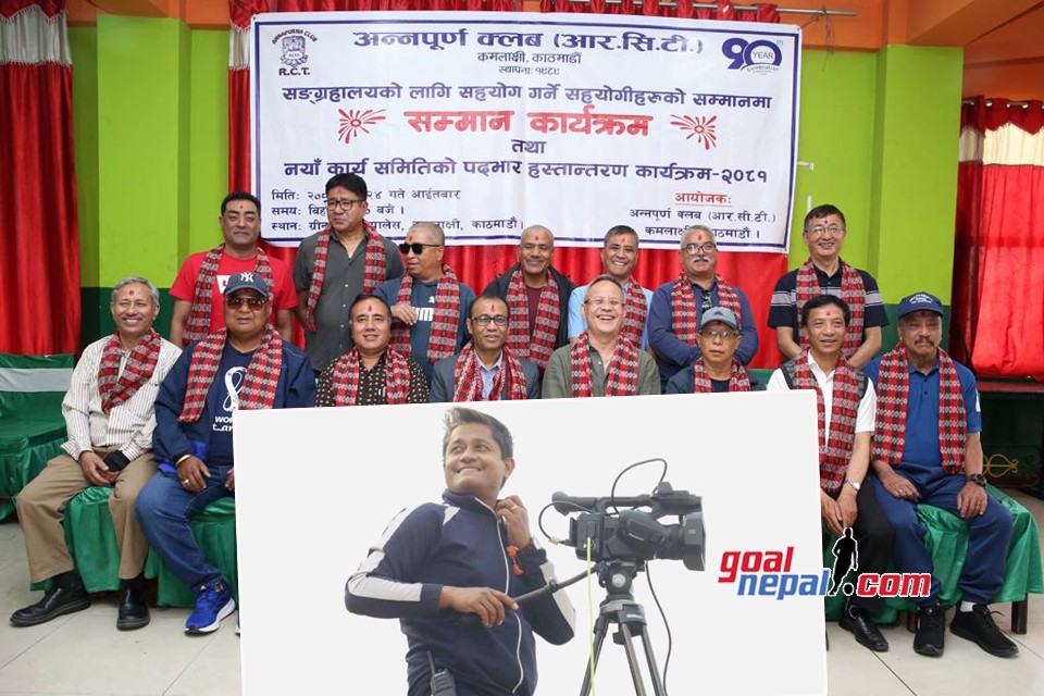 अन्नपुर्ण आरसिटीद्वारा गोलनेपालका सीईओ बिक्रम थापा सम्मानित