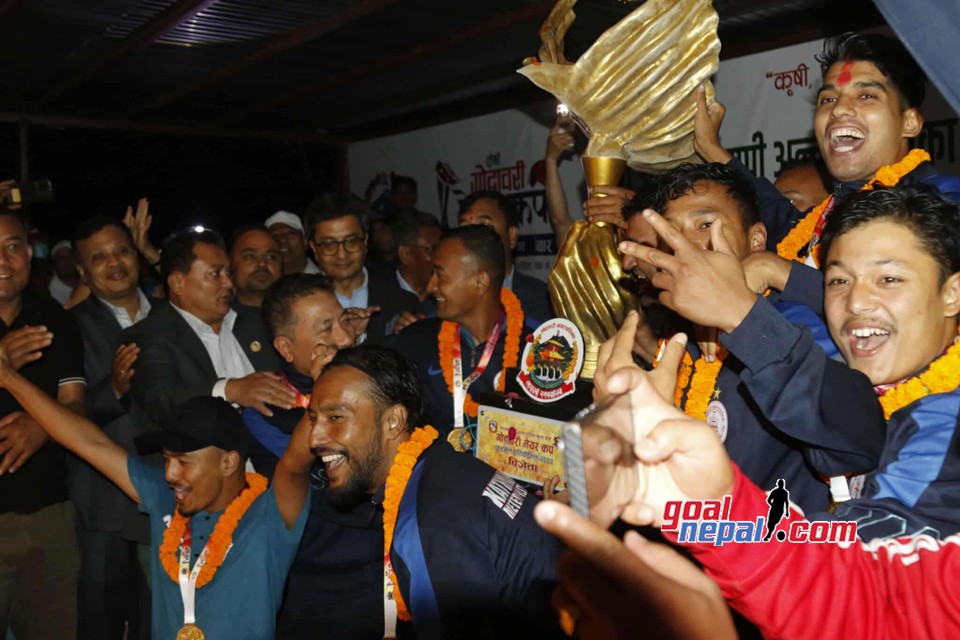 काठमाडौं महानगरलाई दोस्रो गोदावरी मेयर कपको उपाधि