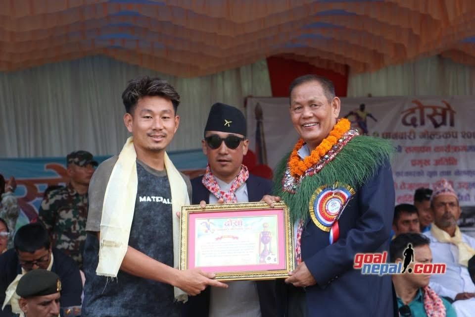 मिलन राई गृहजिल्लामा सम्मानित
