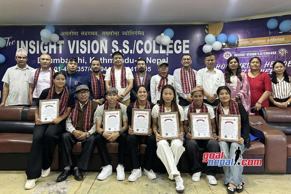 साबित्रासहित १० खेलाडीलाई इन्साइट भिजन स्कुल र राजधानी क्याम्पसको सम्मान