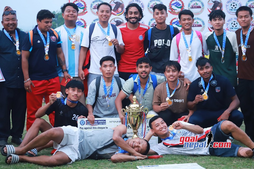 सतिसाले स्पोर्टिङ्ग क्लबलाई तेस्रो सप्तकोशी गोल्डकप फुटबल प्रतियोगिताको उपाधि