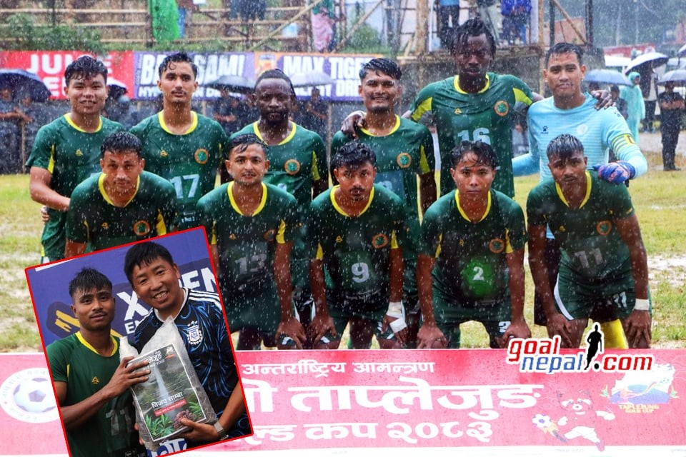 सिरहाको सल्हेश ताप्लेजुङ गोल्डकपको फाइनलमा