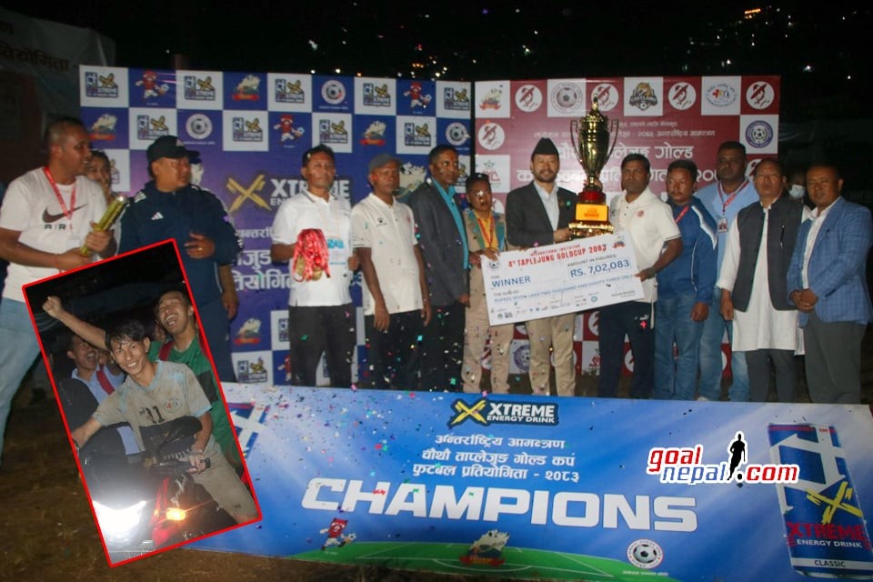 सल्हेश सिरहालाई दोस्रोपटक ताप्लेजुङ गोल्डकपको उपाधि