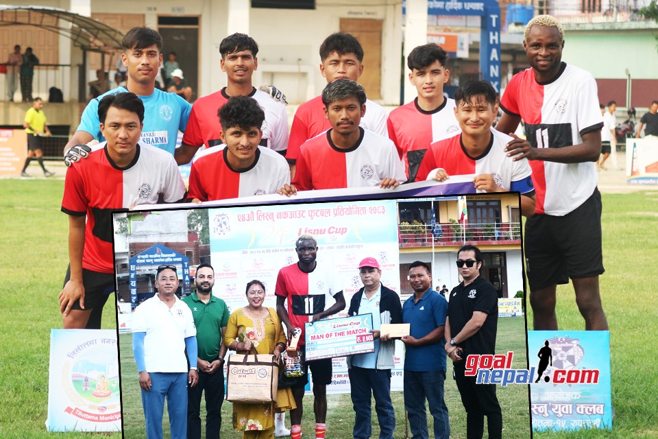 मोन्स्टर गाईज २४औं लिस्नु कपको क्वाटरफाइनलमा