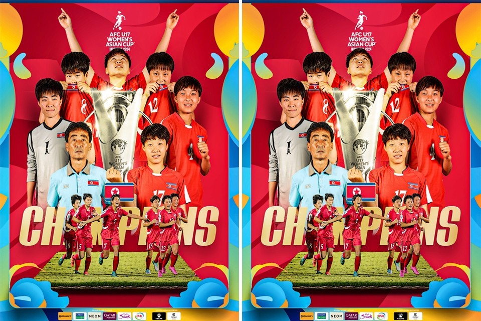 North Korea Clinches Title Of AFC U17 Women's Cup