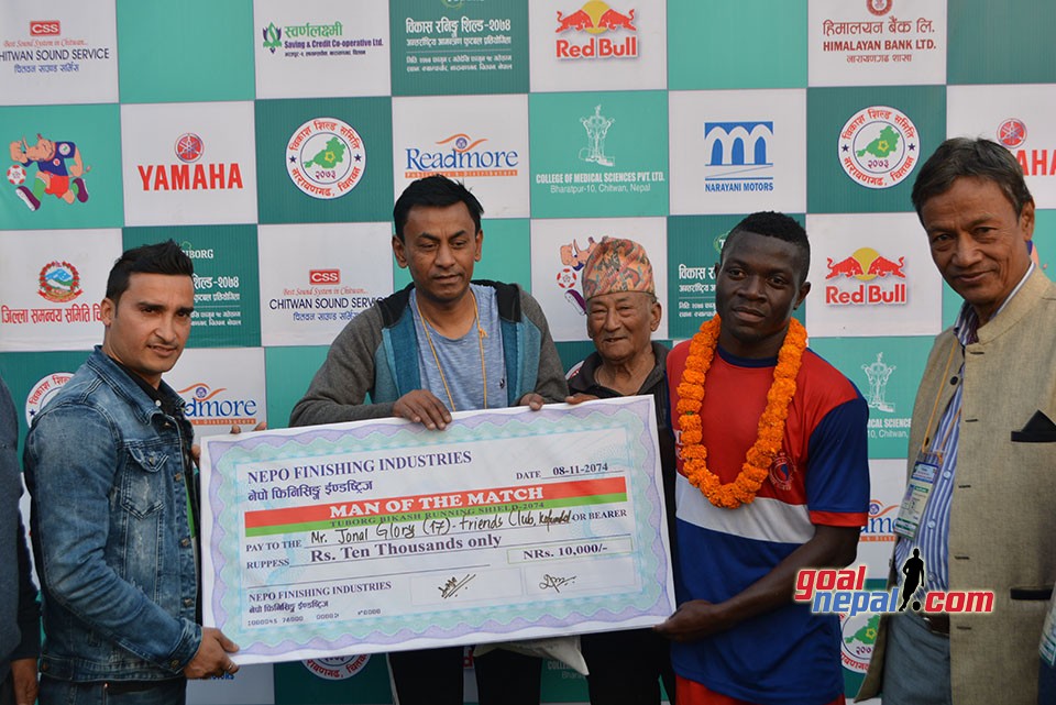 13th Bikash Running Shield: Friends Club Enters QFs