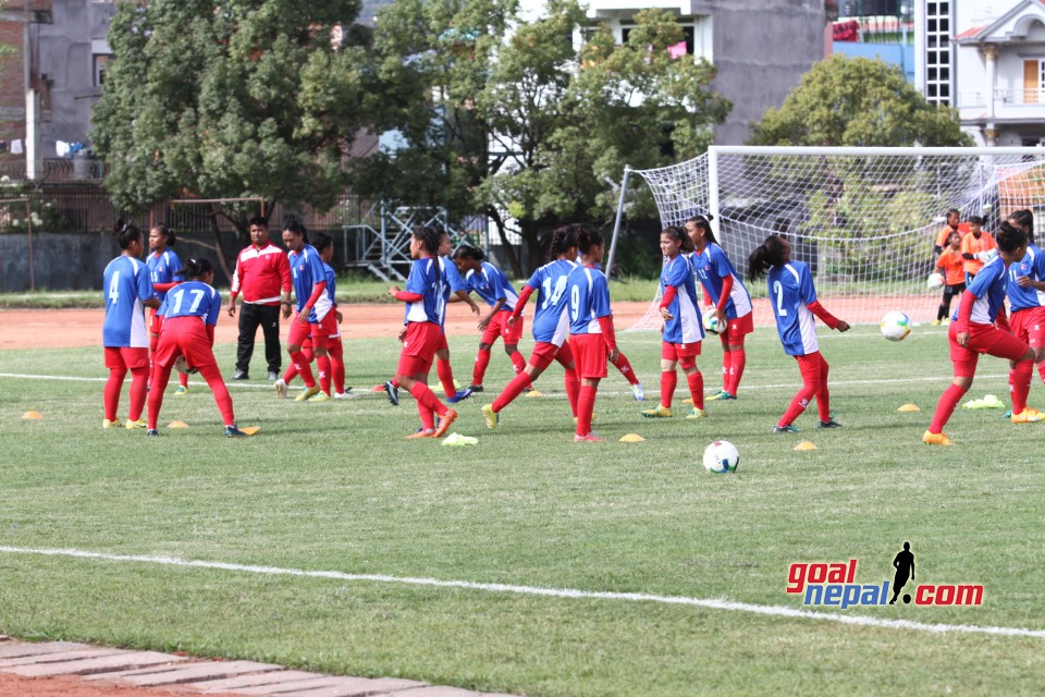 AFC U16 Women's Champion 2019 QFS : Nepal vs  Myanmar