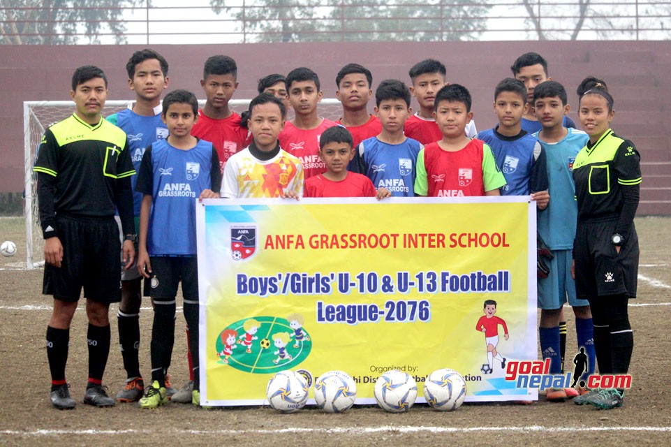 Anfa Grassroot Inter School Football League 2076