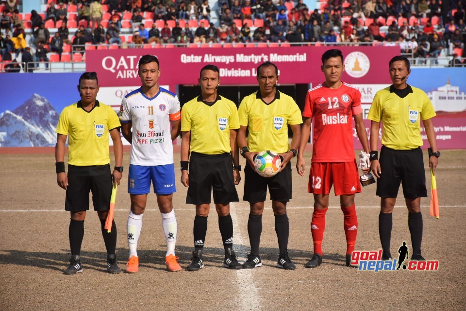 Qatar Airways Martyr's Memorial A Division League 2076: MFC VS TSC