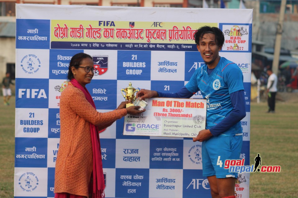 2nd Madi Gold Cup: Bharatpur FC Enters SFs