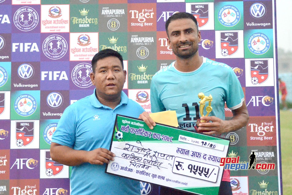 Kalika SA Enter SFs Of 9th Pharsatikar Cup