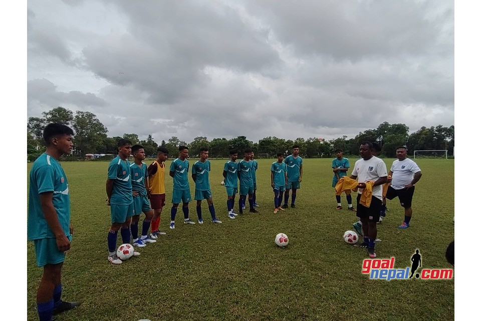 Nepal U17 National Team First Training Session In Colombo (Pictorial)