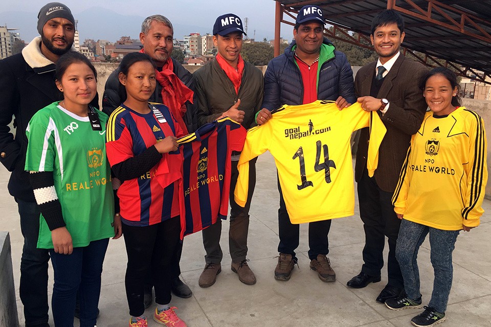 GoalNepal Foundation Donates 60 Jerseys, 10 Footballs To Girls In Remote Mugu District