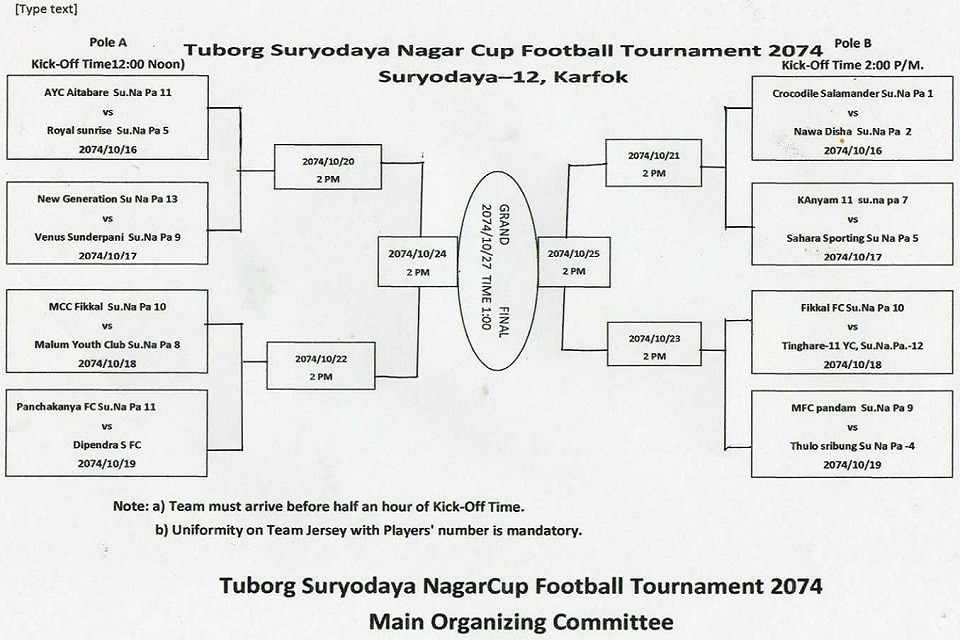 Ilam: Suryodaya Municipality Cup From January 30