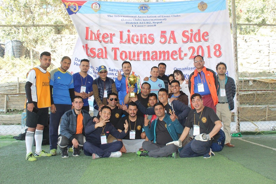 Kathmandu: Lions Club Of Kathmandu Sungava Wins Inter Lions 5-A-Side Championship