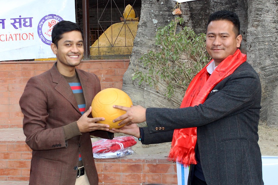 Childreach Nepal Joins Hands With GoalNepal; Provides 30 Indestructible Footballs