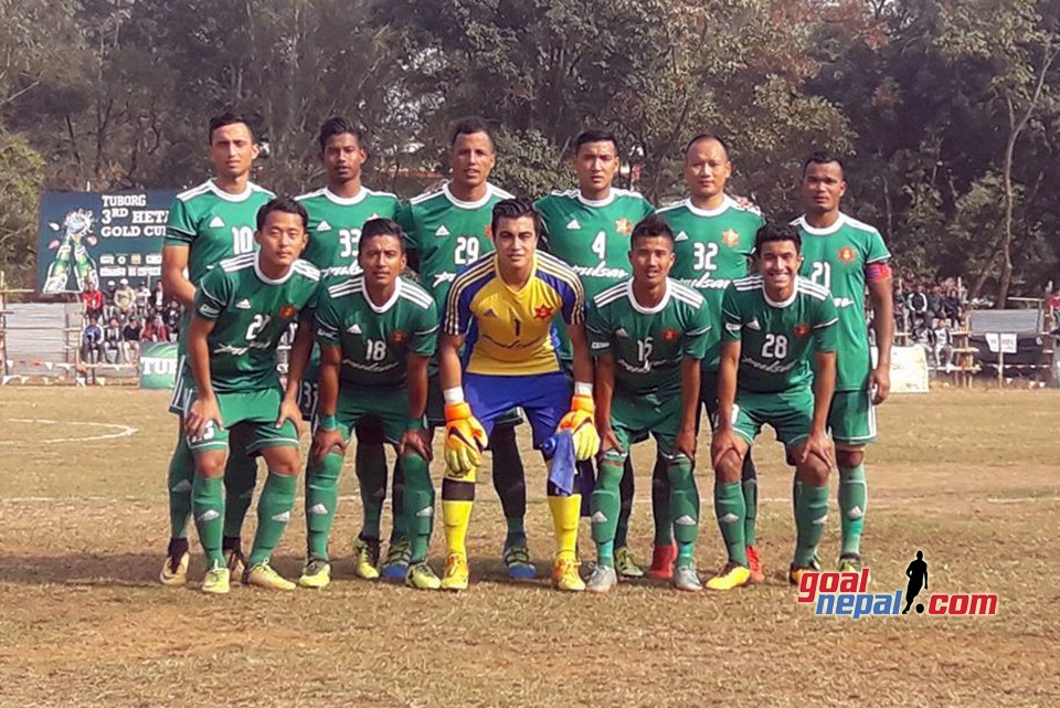 3rd Hetauda Gold Cup: Nepal Army Enters Semifinals