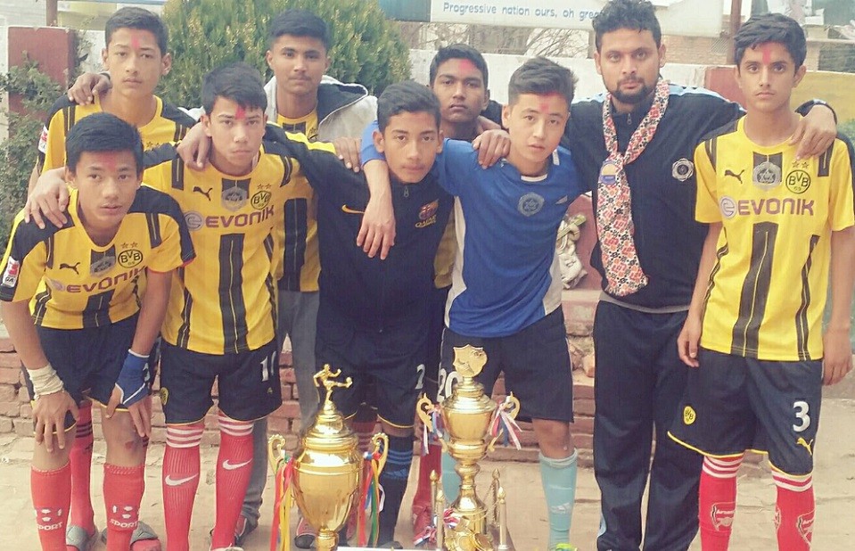 Kathmandu: Pushpalal School Wins Title Of 2nd PABSOK Inter School Futsal Championship