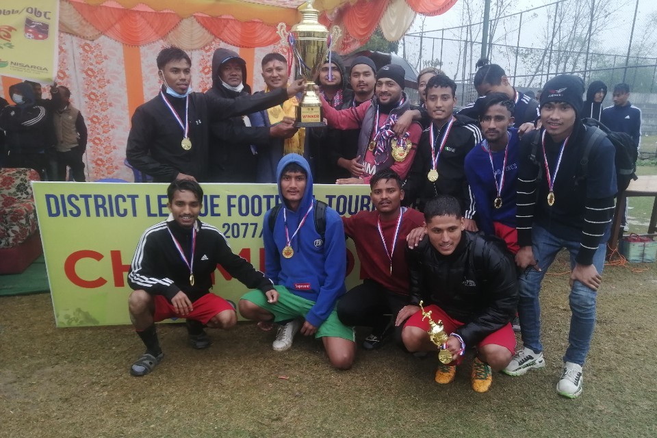 Kailali: Bijaya Sports Club Wins Title Of District League