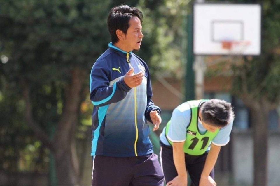 Coach Basanta Gauchan Handles Tokyo League Youth Side