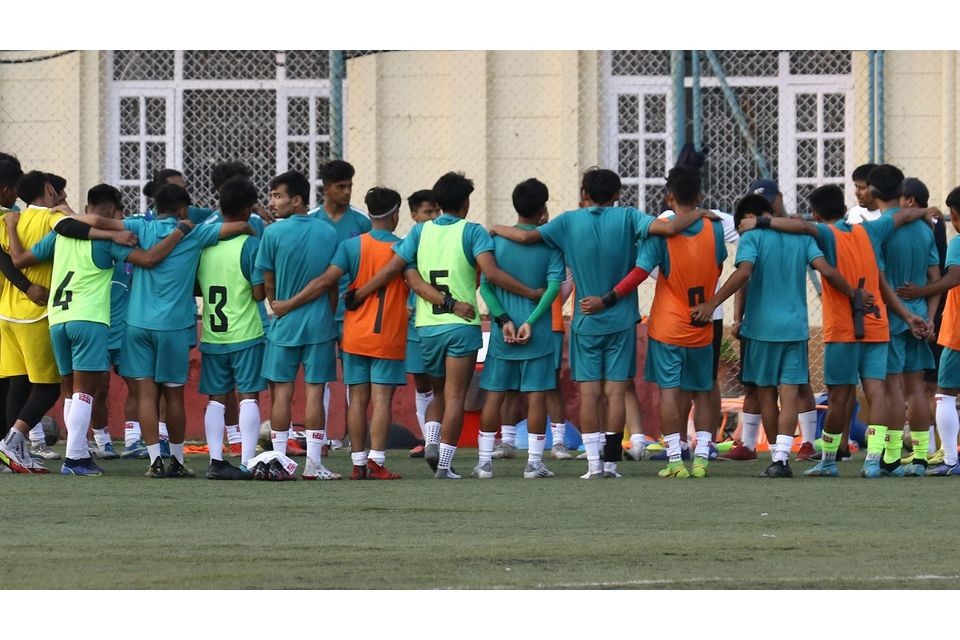 Nepal U-20 National Team Squad Trimmed Down To 30
