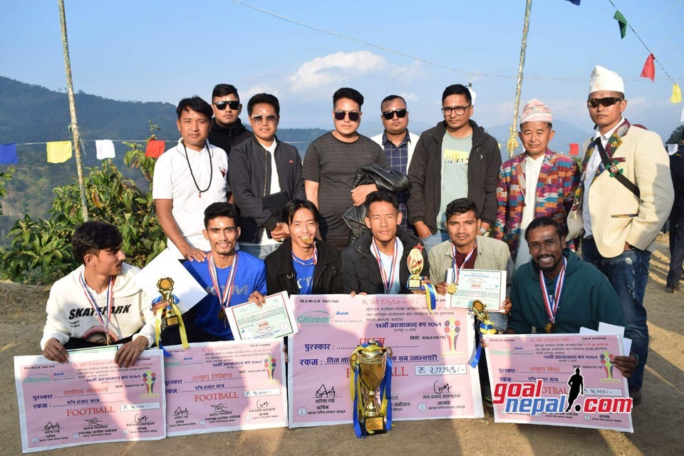Ilam: Chathar Rural Municipality Wins Title Of 15h Aatmananda Cup