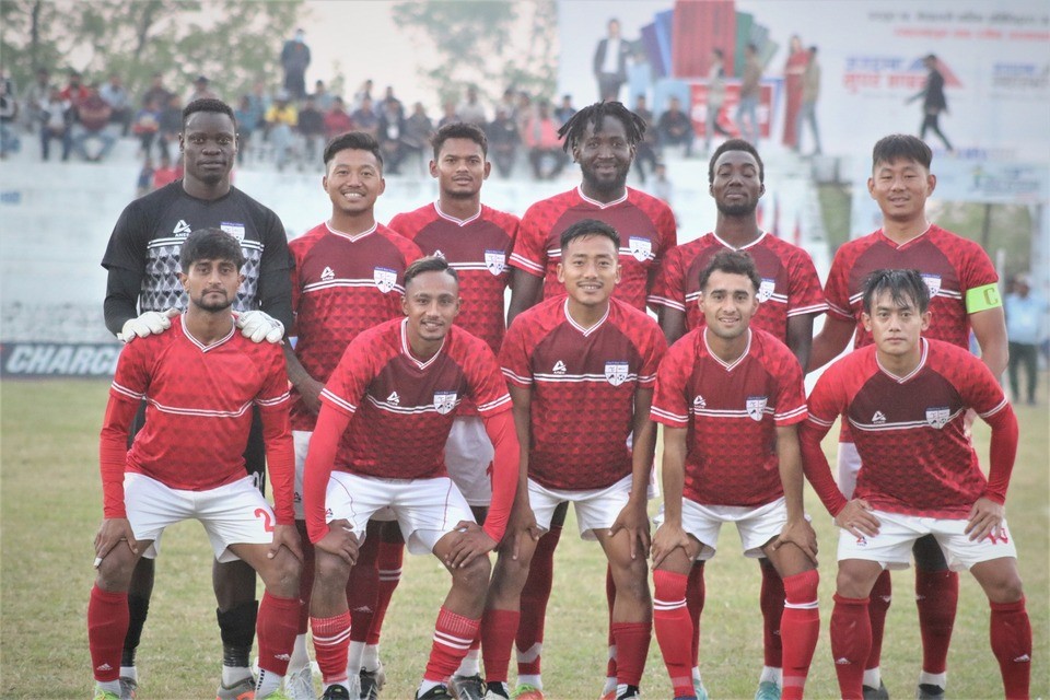 Jagadamba Steel 13th Jeetpur Simara Gold Cup: Church Boys United Enters SFs