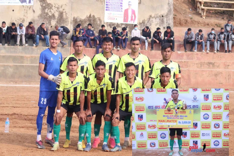 Tribhuwan Army FC Enters Final Of 4th Wai-Wai Panchthar Gold Cup