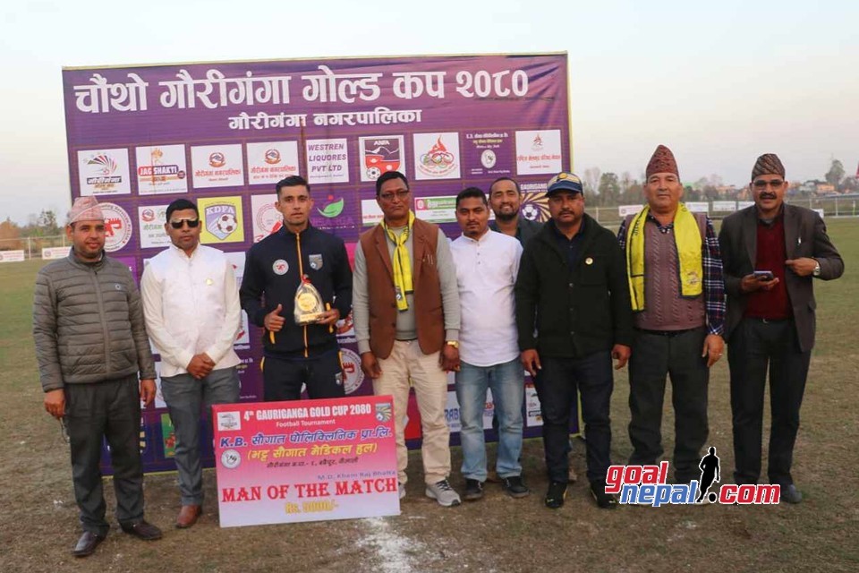 Kailali: Hosts Gauriganga XI Enters SFs Of 4th Gauriganga Gold Cup