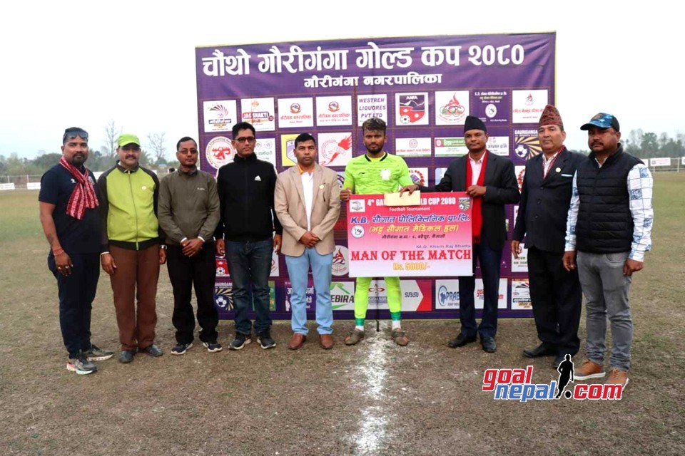 Kailali: Farwest Sports Club Enters SFs Of 4th Gauriganga Gold Cup