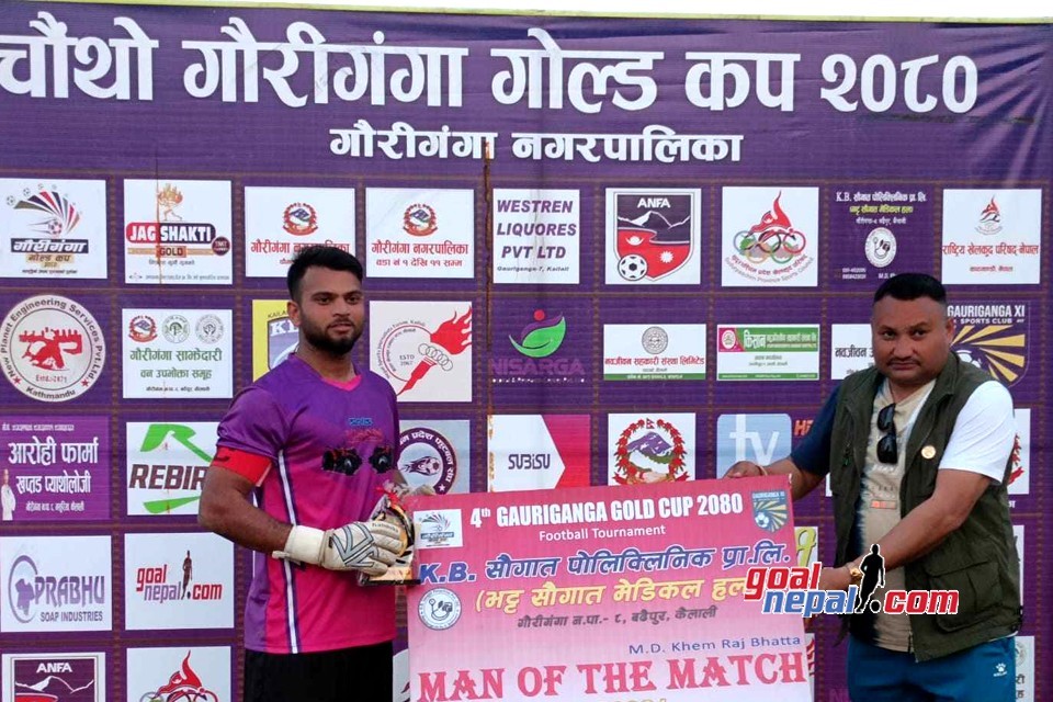 Kailali: Farwest Pashupati Club Enters Final Of 4th Gauriganga Gold Cup