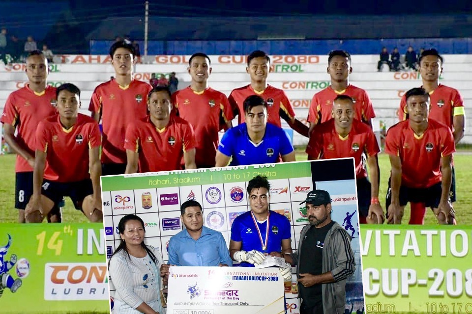 14th Itahari Gold Cup: Tribhuwan Army FC Enters Final
