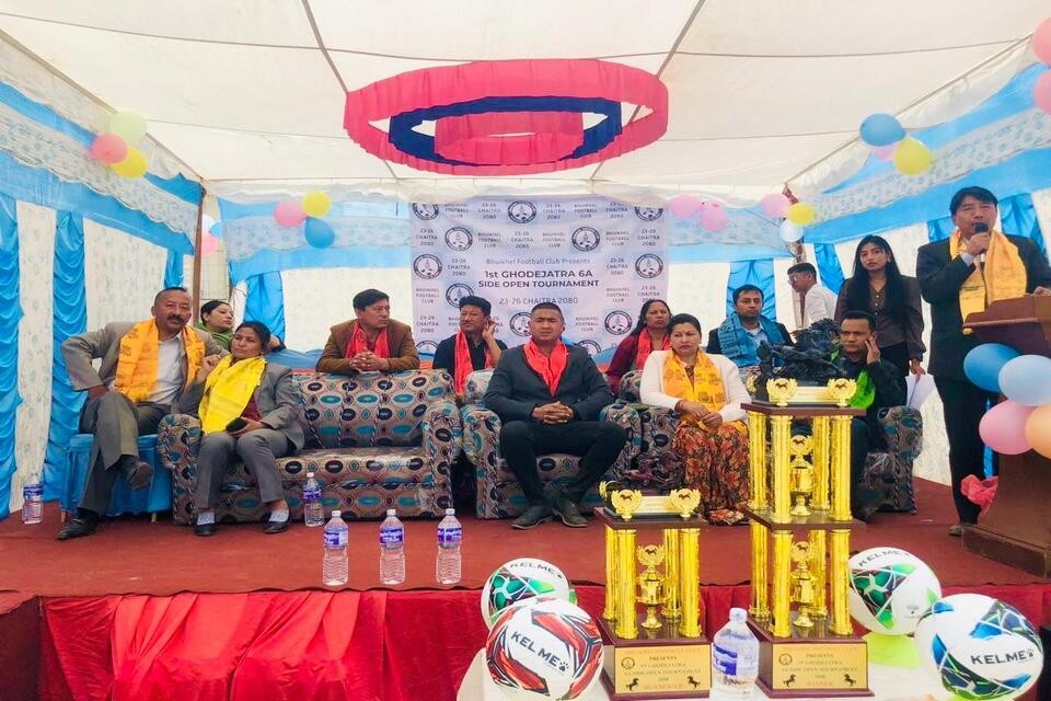 Quarterfinal Matches Lined Up For 1st Ghodejatra Open Football Championship