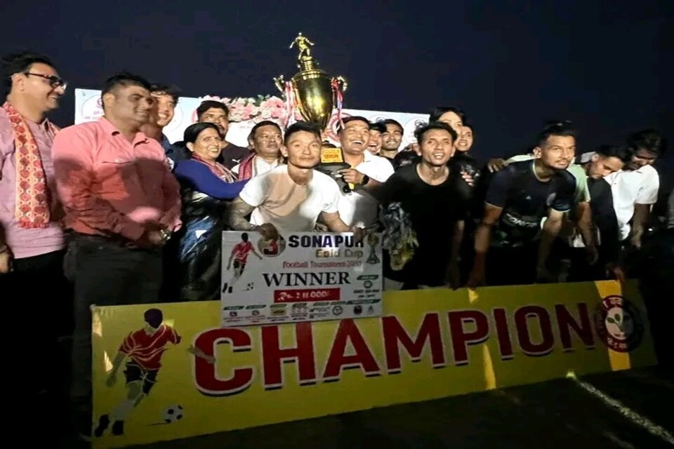 Sunsari: Itahari FC Wins Title Of 3rd Sonapur Gold Cup
