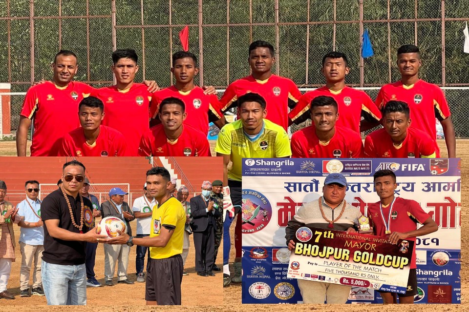 7th Bhojpur Mayor Gold Cup Kicks Off; TAFC Enters SFs