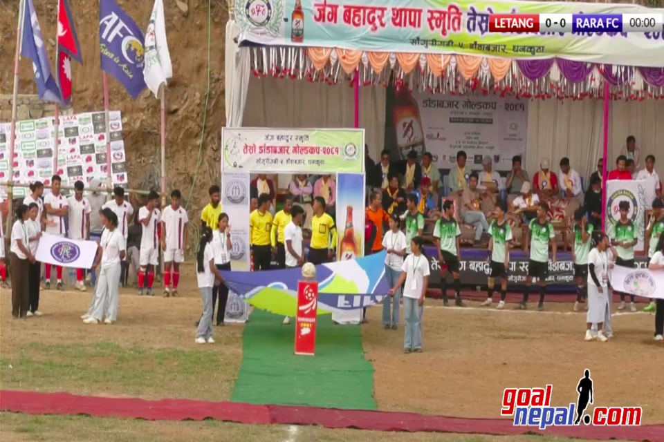 3rd Dadabazar Gold Cup: Koshi Police Team Biratnagar & Letang FC Enter SFs