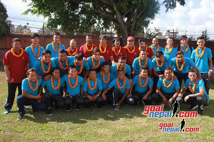 ANFA Bids National Team Farewell To Dushanbe, Tajikistan