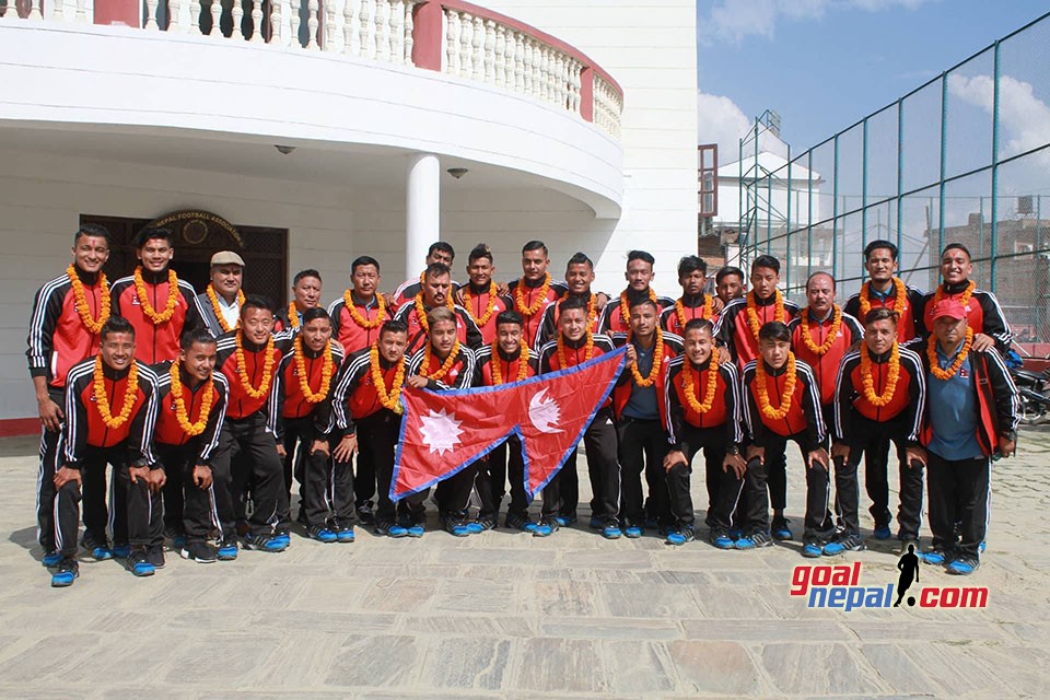 Nepal U19 Off To Bishkek