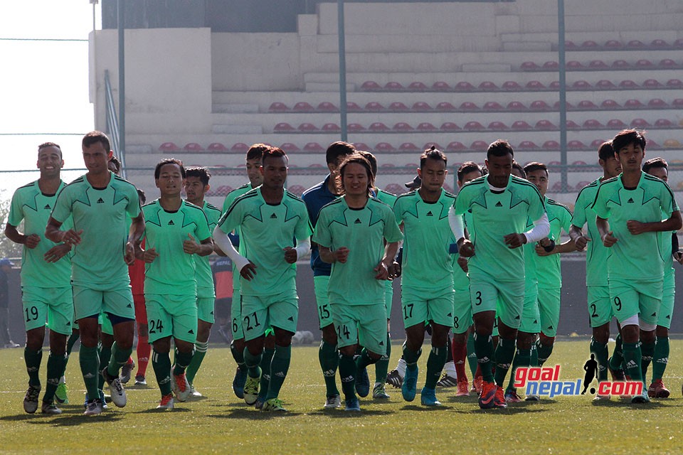 Nepal National Team Training Session For Philippines Match