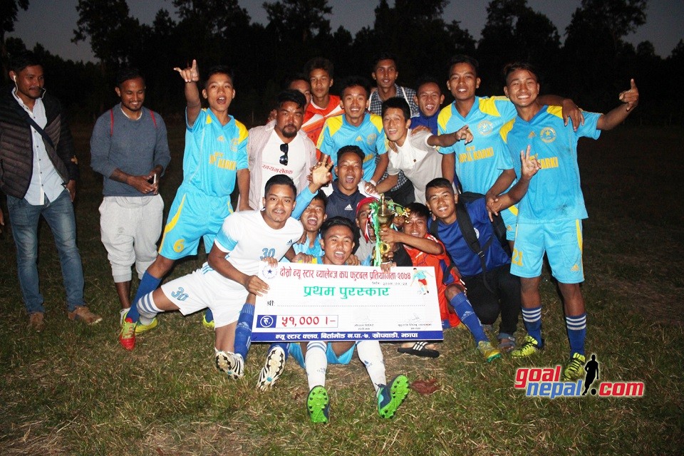 Jhapa: New Star Club Wins New Star Challenge Cup