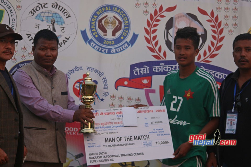 Mechi Netralaya 3rd Kakarvitta Gold Cup: Nepal Army Beats FWFC To Enter SFs