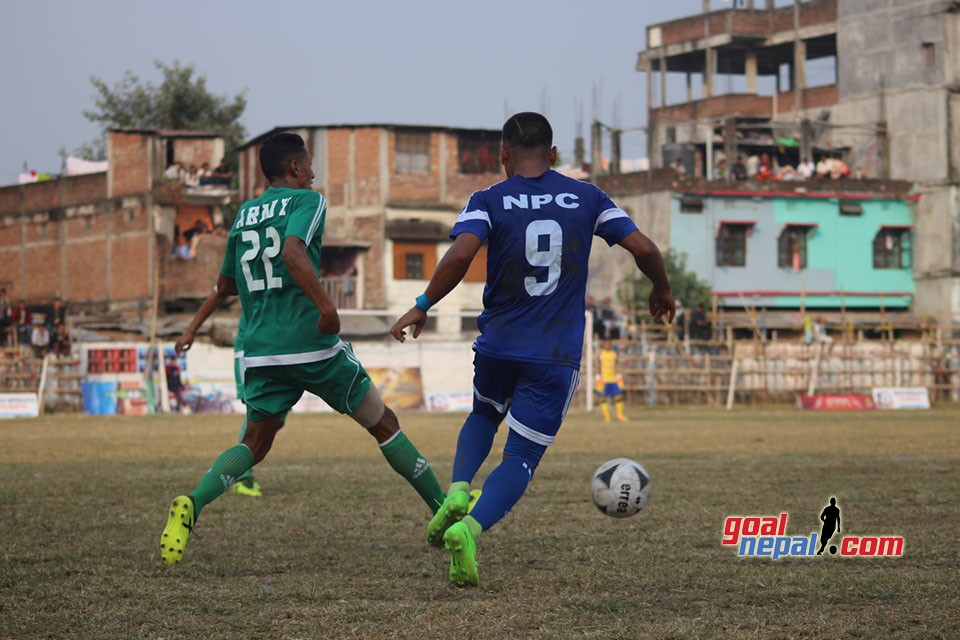 3rd Mechi Netralaya Kakarvitta Gold Cup: Nepal Army vs Nepal Police Club