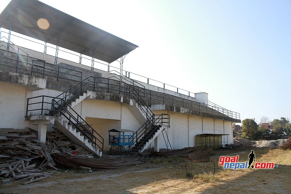 Chyasal Stadium Under Construction - GN Follow Up