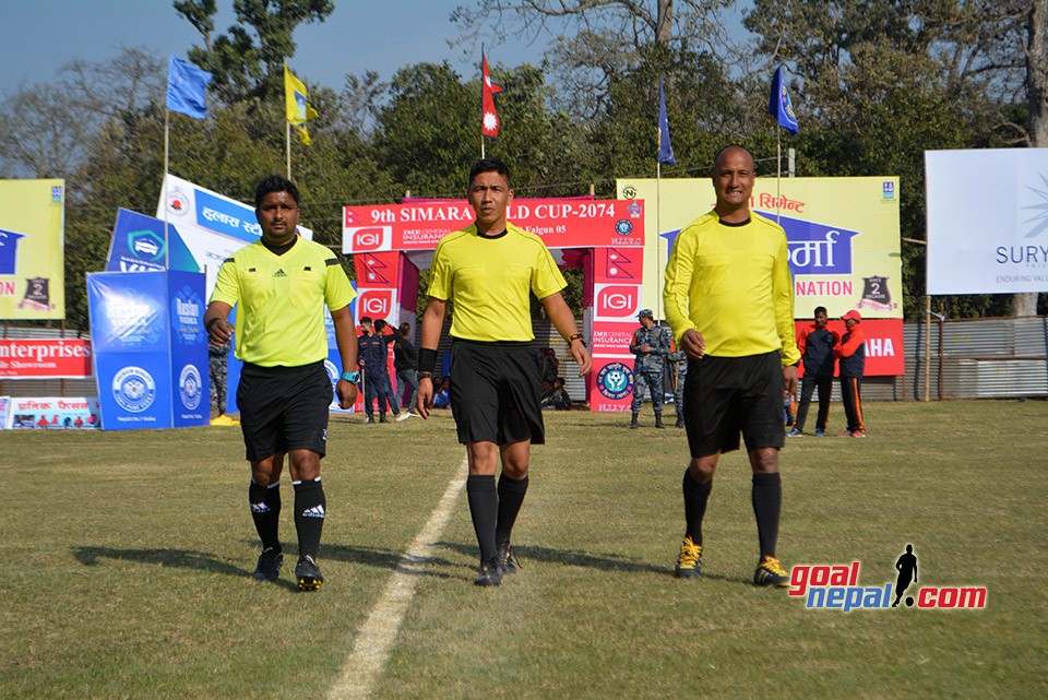 Ruslan 9th Simara Gold Cup: NJJYC Blue Vs Nepal APF
