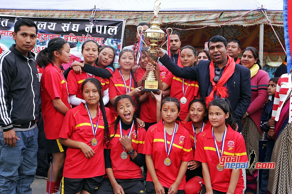 Kathmandu: Ekata School Wins Title Of 1st ISAN Cup