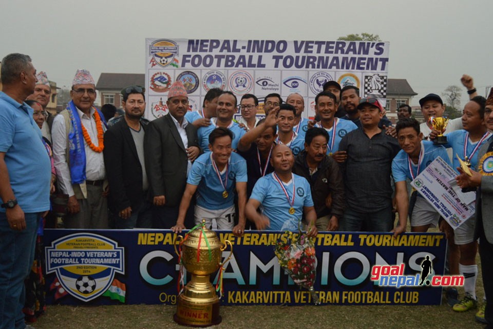 Jhapa: Birtamod United Wins Title Of Indo-Nepal Veterans Championship