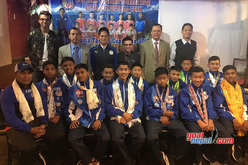 Nepal Japan Football Association Provides Football Boots to U12 Youth Team