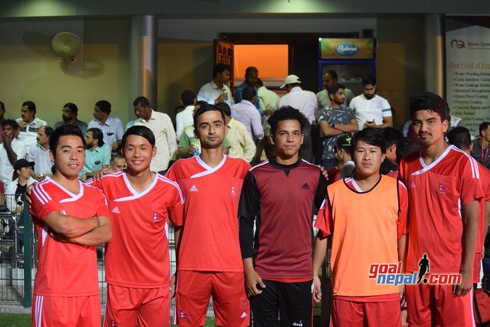 Nepali Football Team Vs Qatar Association For Indian Football Friendly