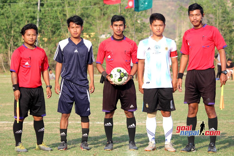 Rupandehi: Radha Krishna FC Vs Sunaulo Shanti In Bhu Pu Sainik Cup