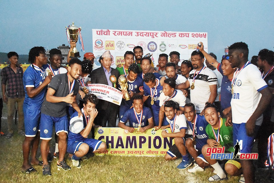 Rumpum 5th Udayapur Gold Cup: Ruslan TSC Vs MMC - FINAL